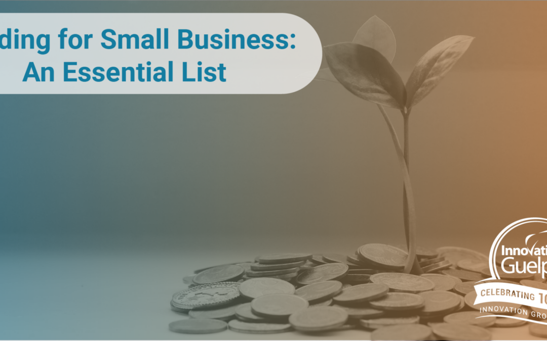 Funding for Small Business: An Essential List